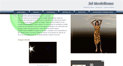 Desktop Screenshot of 3dmodelismo.com