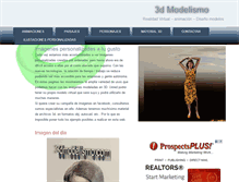 Tablet Screenshot of 3dmodelismo.com